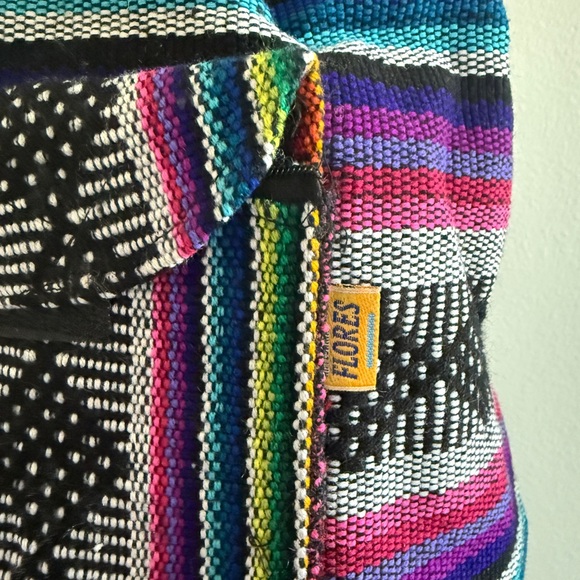 Colorful Striped Backpack - Picture 2 of 4